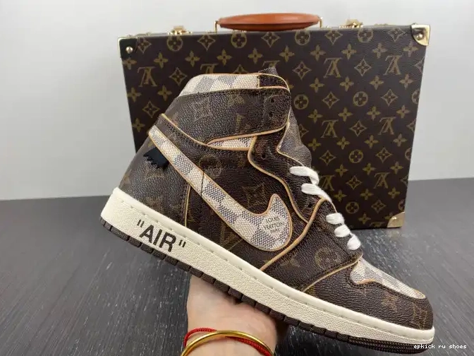 Rep LV Jordan Air OFF-WHITE x 1 0604